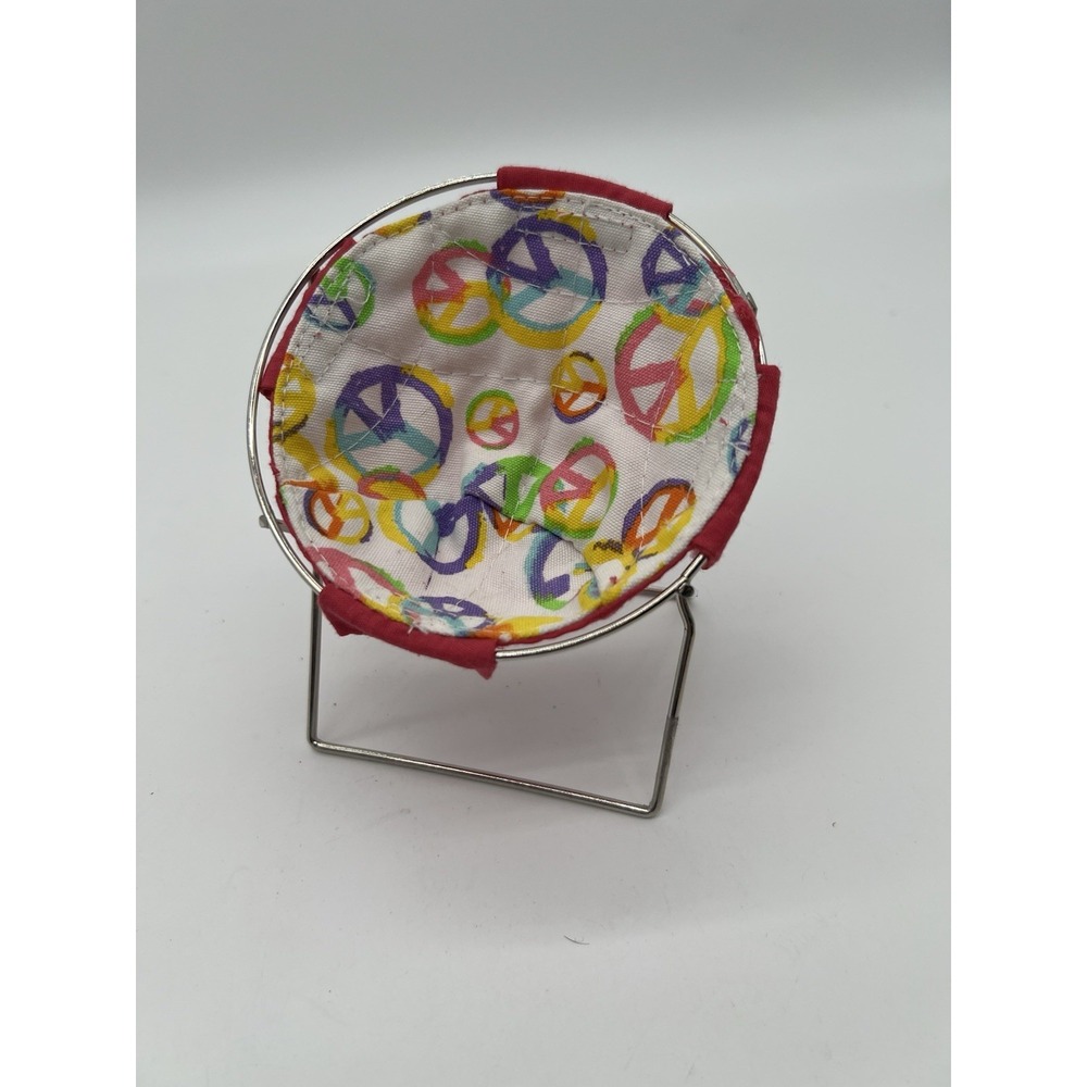 Barbie/Bratz Doll Size Papasan Round Chair‎